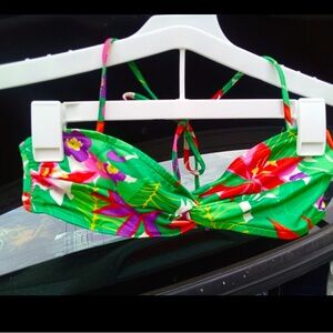 Vintage Hawaiian Floral Bikini Set